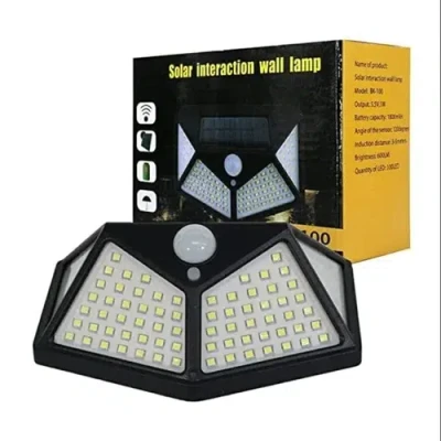 1 Piece BK-100 Solar Interaction Wall Lamp – 100 LED